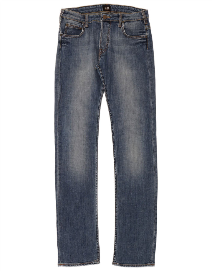 Lee Jean Powell Slim Femme W30 L34 Bleu Coton