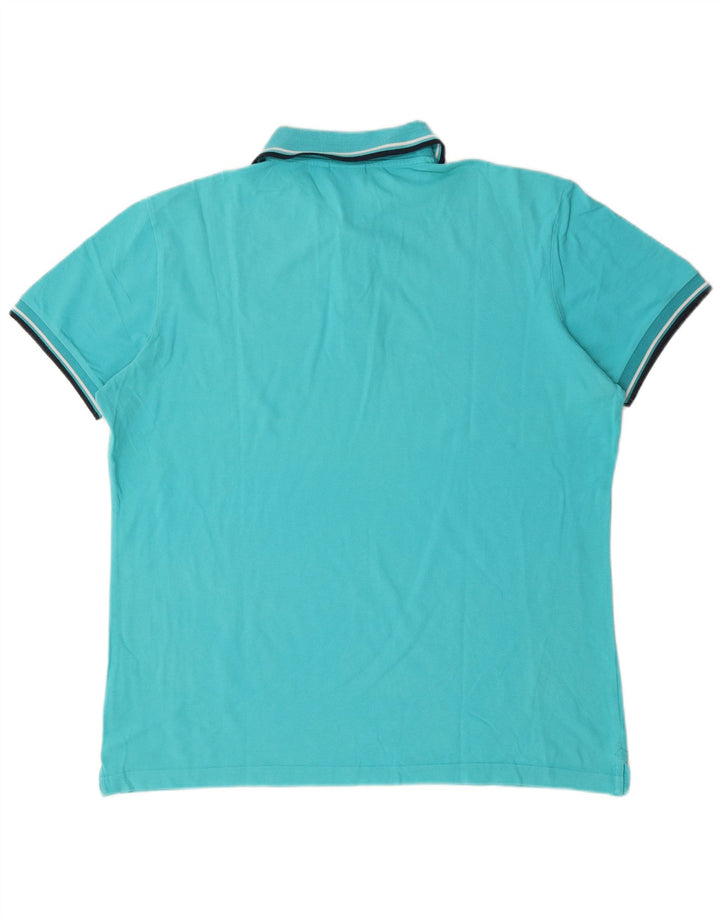 DIADORA Polo Homme 2XL Coton Turquoise