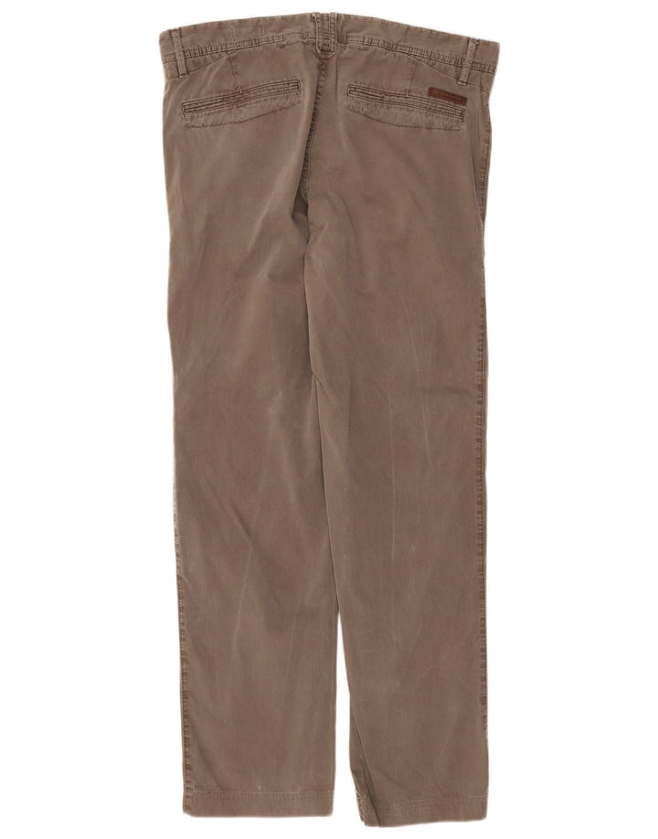 HUGO BOSS Pantalon chino vieilli pour homme IT 48 Medium W32 L31 Marron