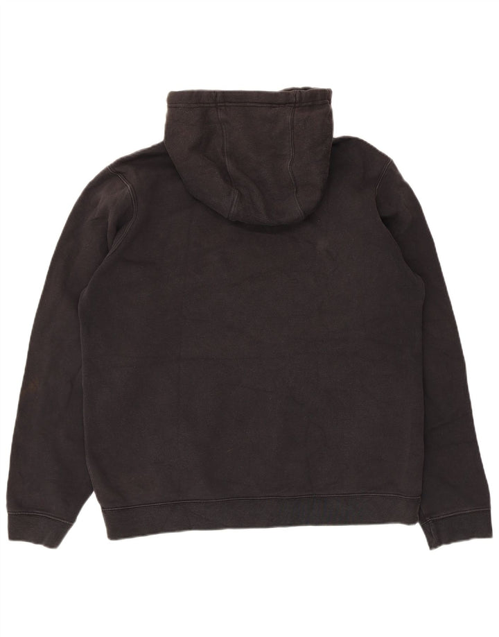 Nike Pull à capuche pour homme en coton noir moyen