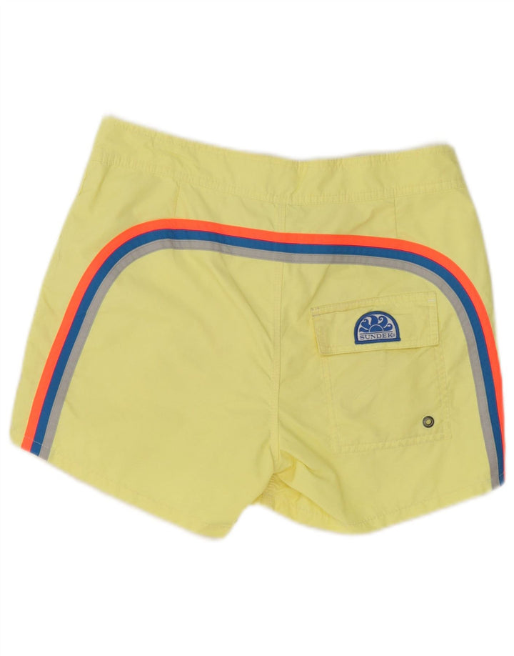 Sundek Short de bain homme petit nylon jaune