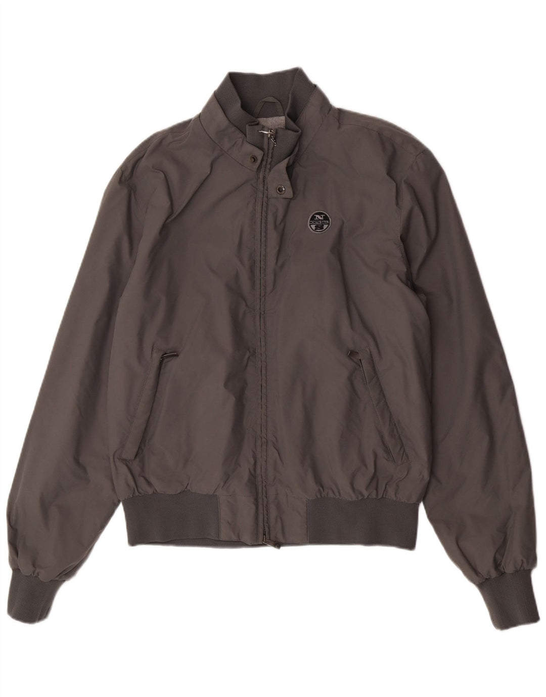 North Sails Veste Bomber Homme UK 44 2XL Gris Polyamide