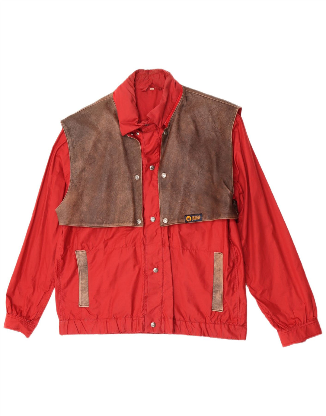 Ciesse Piumini Veste Bomber Homme IT 48 Petit Rouge Coton