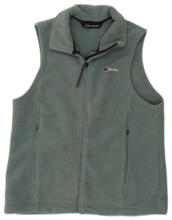Berghaus Gilet Polaire Femme UK 12 Bleu Moyen Polyester