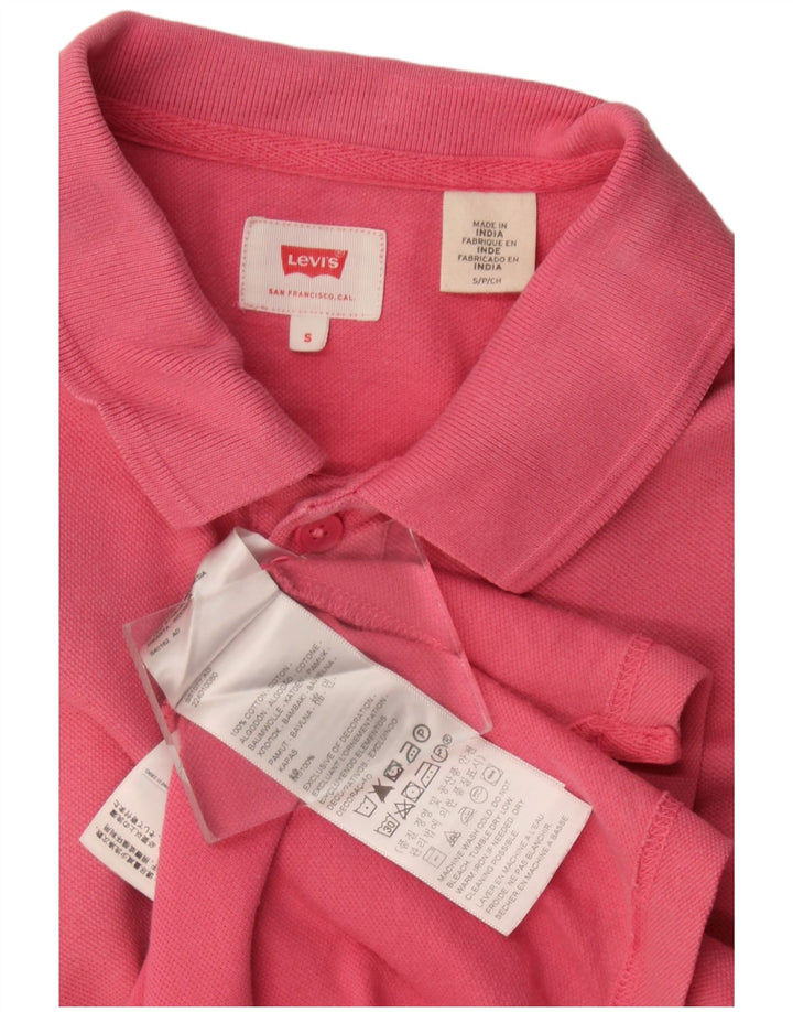 Levi's Polo Homme Petit Rose Coton