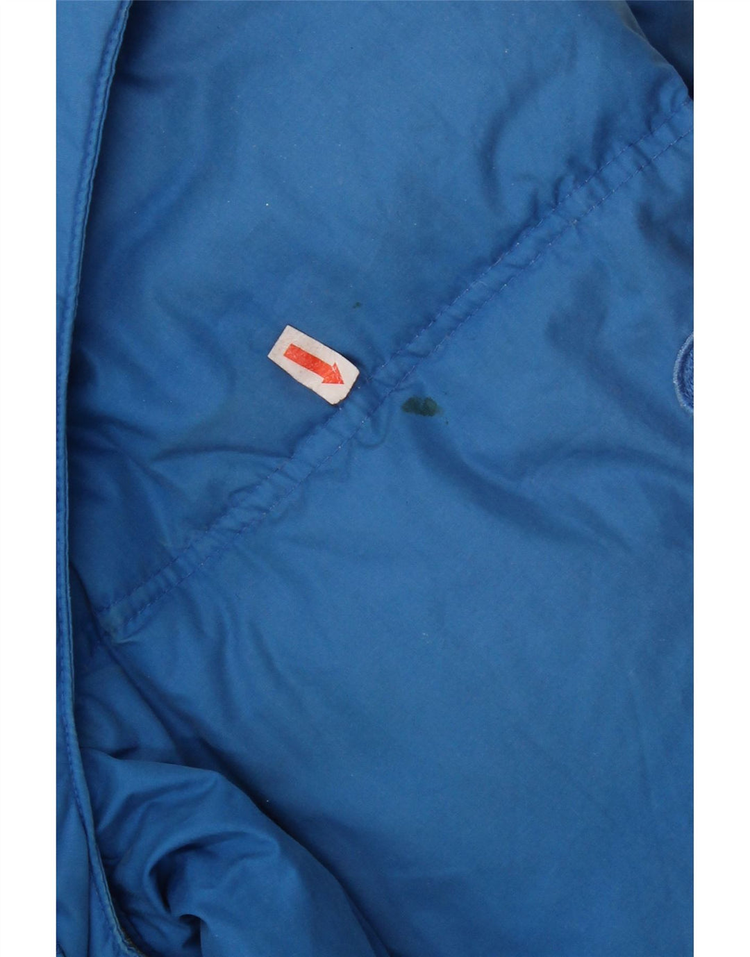 Diadora Veste matelassée réversible à capuche pour homme UK 40 Large Bleu Polyester