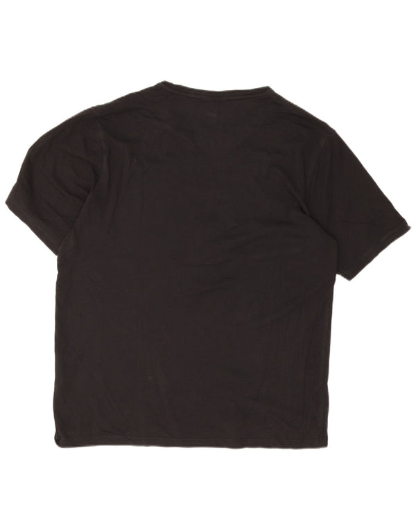 Dkny T-Shirt Graphique Homme Noir Moyen Coton