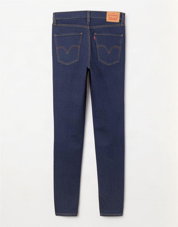 Levi's Jean Mile High Super Skinny W30 L30 Femme Bleu Coton