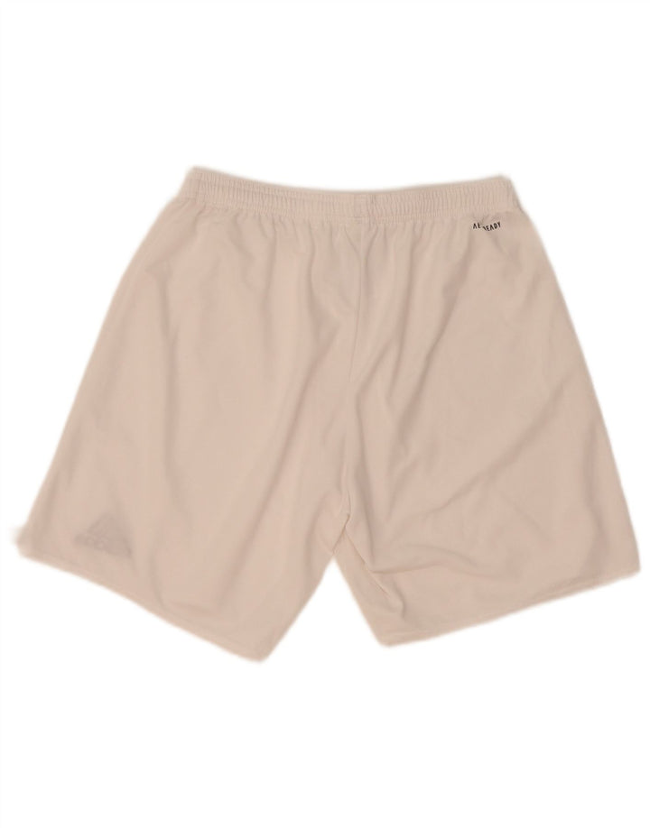Adidas Short de sport Aeroready Homme Blanc Moyen Polyester