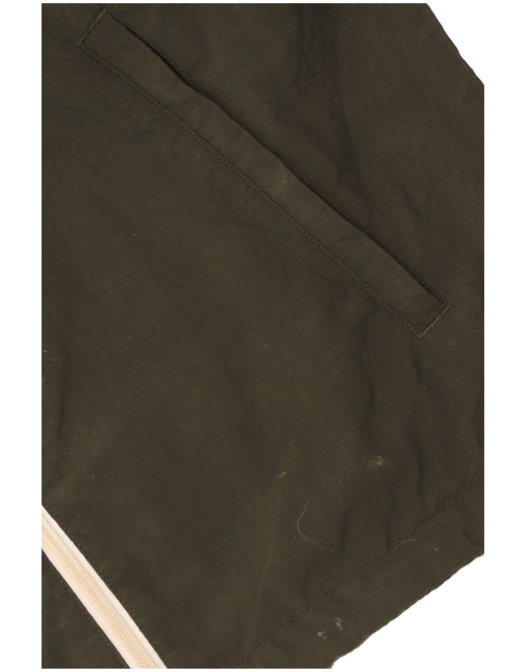 Adidas Veste de pluie à capuche pour homme UK 36 Petit Kaki Camouflage Polyester