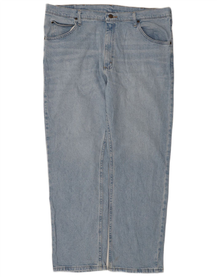 Wrangler Jean droit homme W38 L30 bleu coton