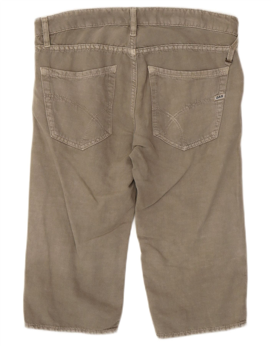 Gas Short en jean pour homme W29 Petit gris