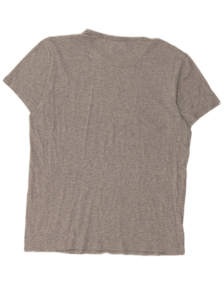 Calvin Klein T-Shirt Homme Gris Moyen Moucheté Coton