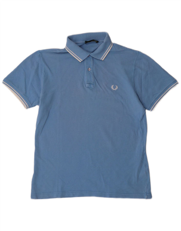 Fred Perry Polo Homme Bleu Moyen Coton