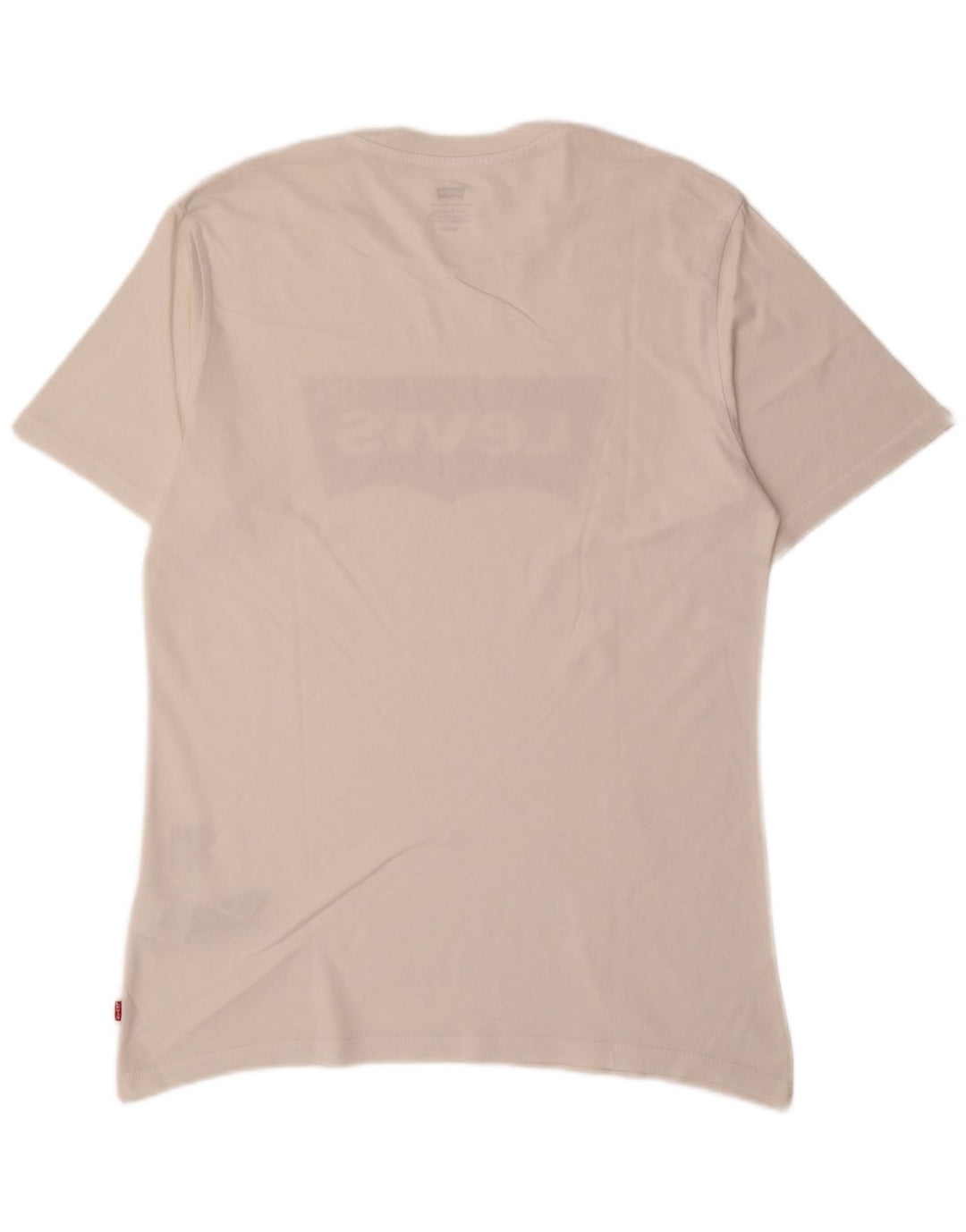 Levi's T-Shirt Graphique Homme Petit Blanc Coton
