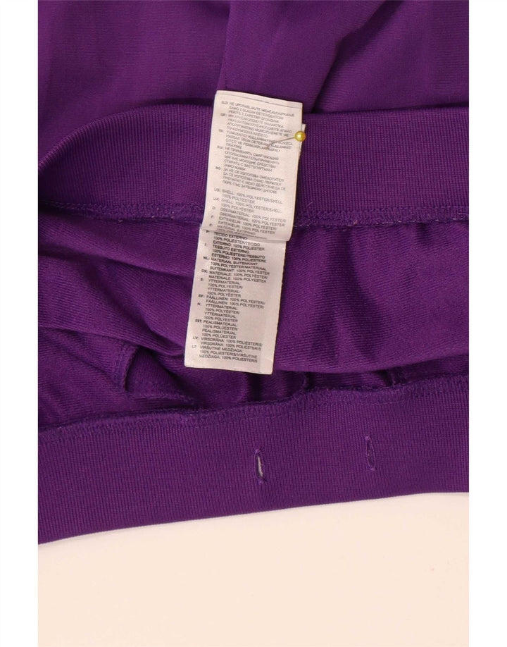Adidas Pantalon de survêtement pour femme UK 8/10 Petit Violet Polyester
