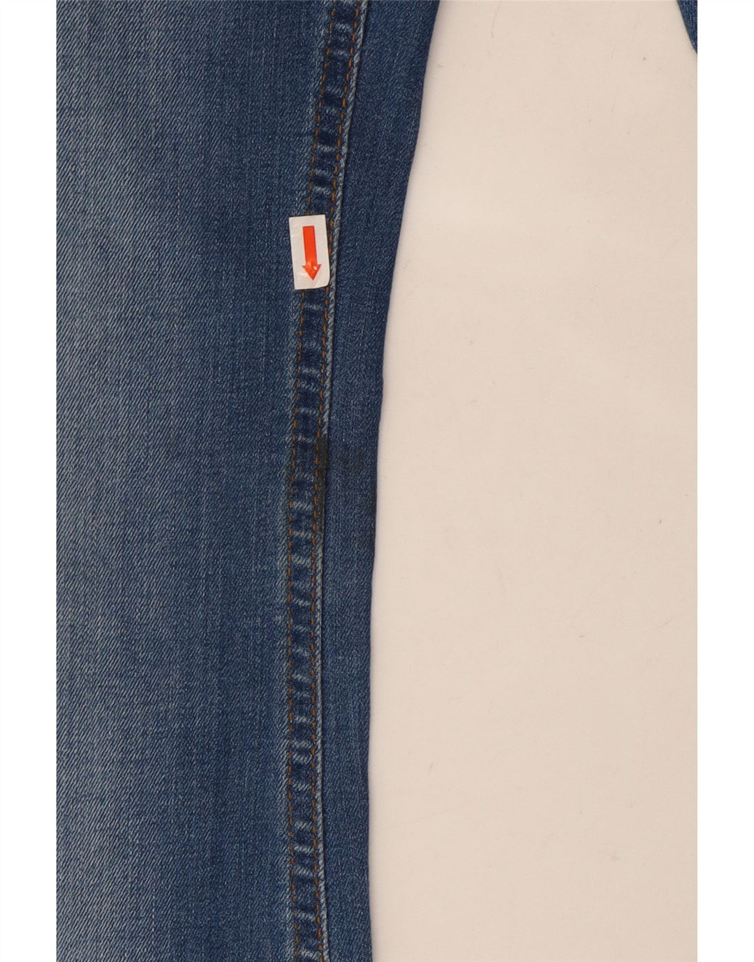Jean évasé femme ZARA EU 34 2XS W24 L34 coton bleu