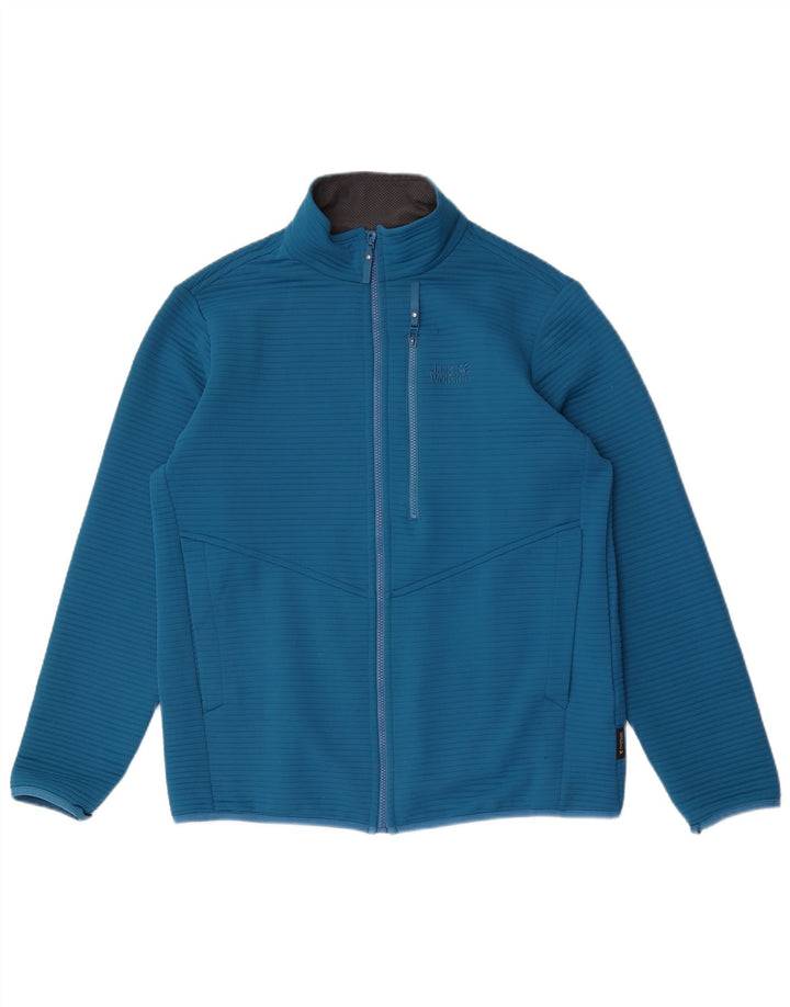 Jack Wolfskin Veste de survêtement pour homme UK 40/42 Large Bleu Polyester