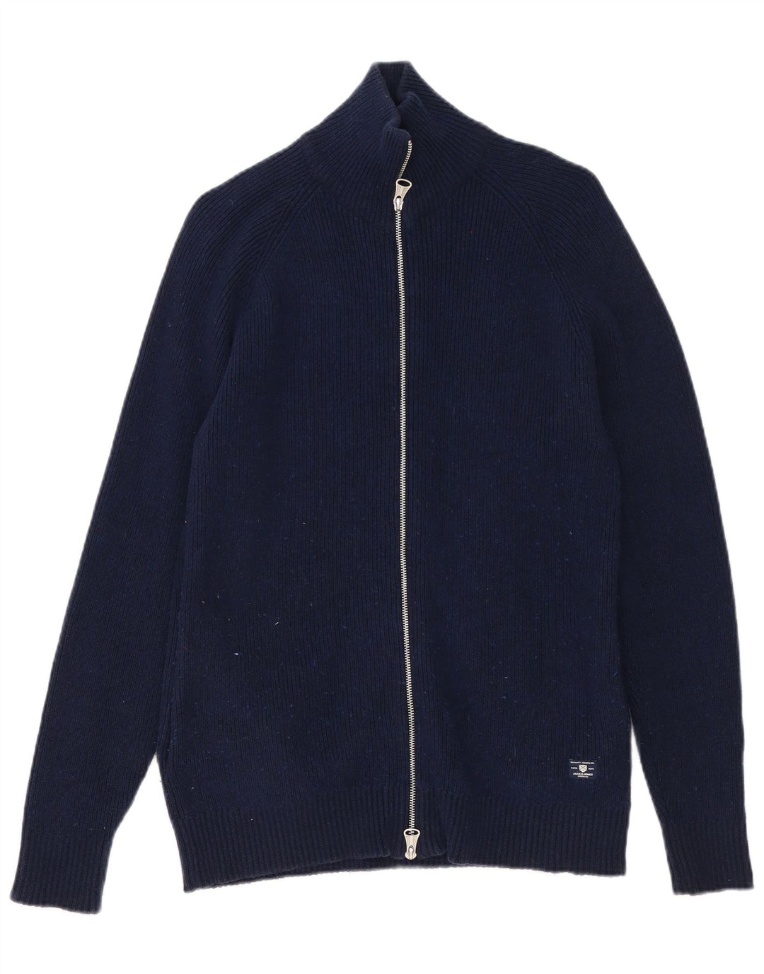 Jack & Jones Pull Cardigan Homme Bleu Marine Moyen Coton