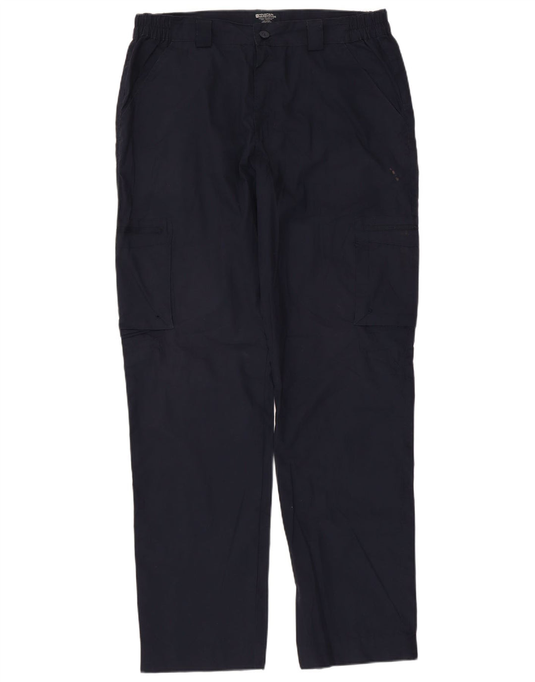 Mountain Warehouse Pantalon Cargo Droit Femme W36 L34 Bleu Marine