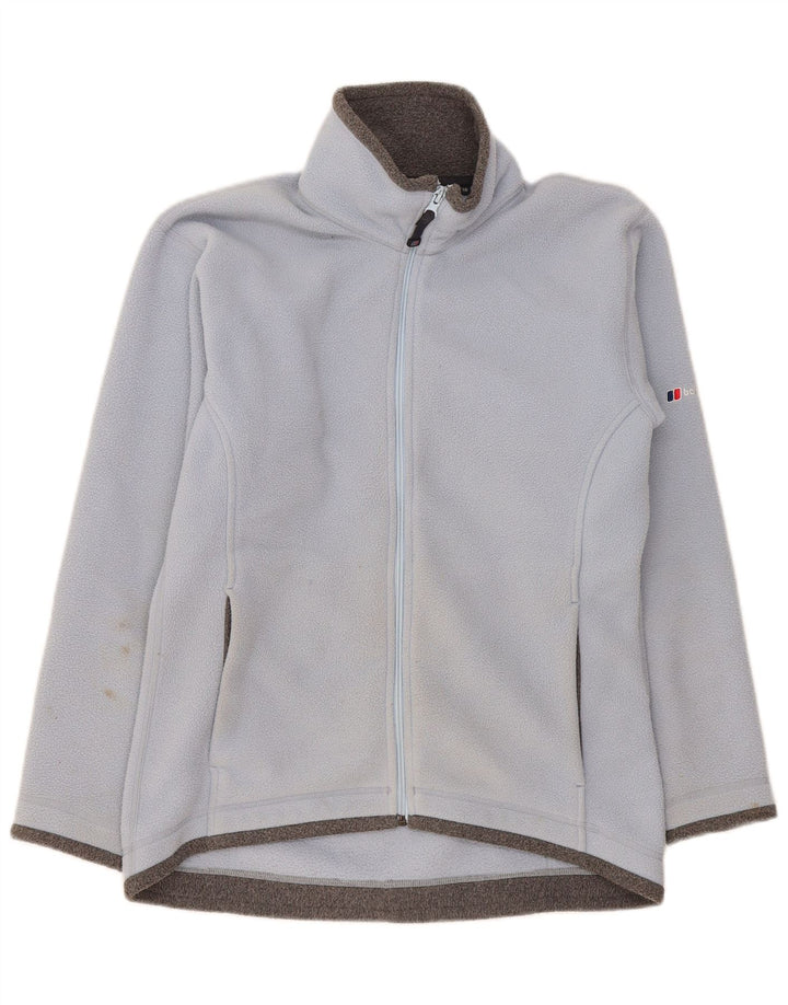 Berghaus Veste polaire surdimensionnée pour femme UK 10 Small Bleu Colorblock