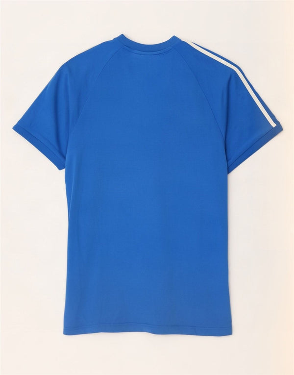 Adidas T-Shirt Homme Top Bleu Moyen Coton
