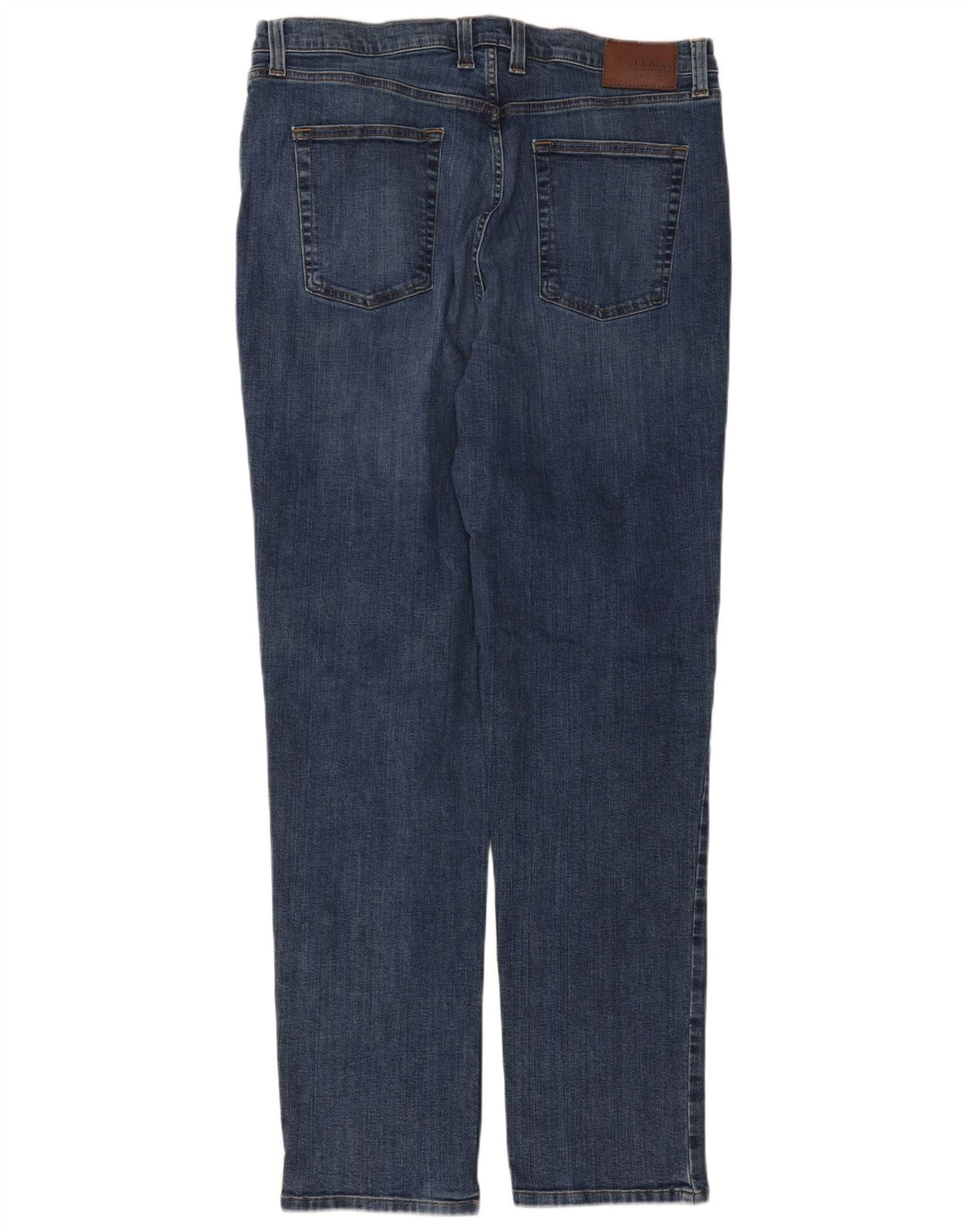 L.L.BEAN Jean Slim Homme W38 L34 Bleu Coton