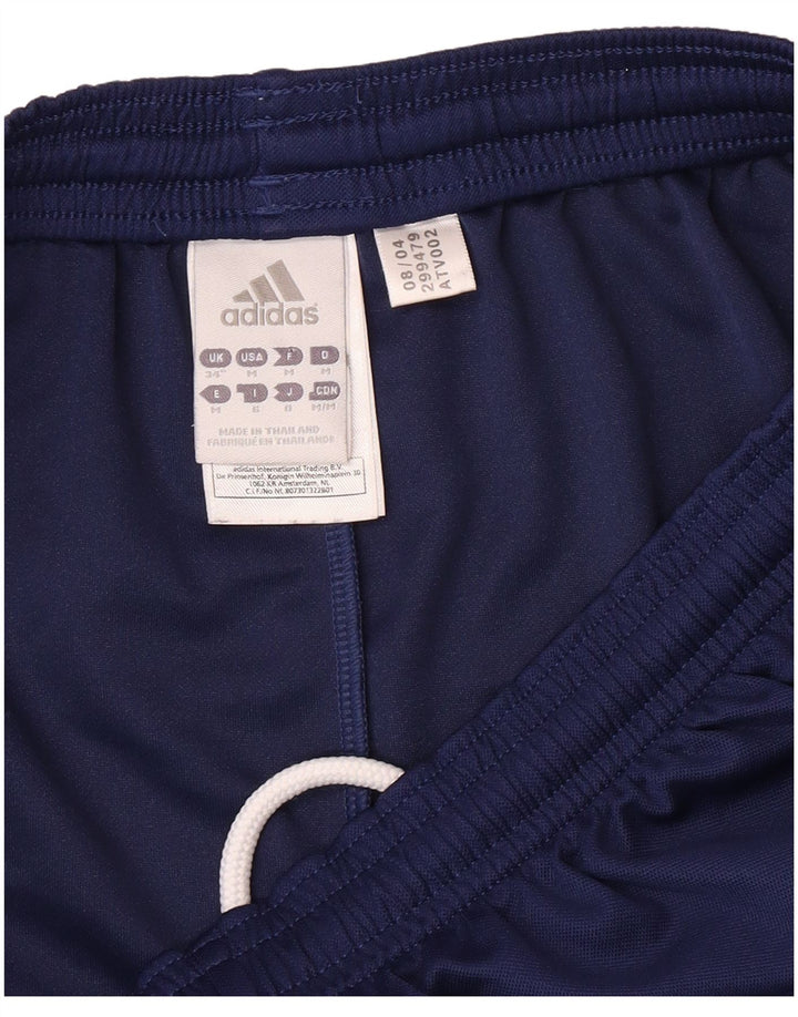 ADIDAS Mens Climalite Sport Shorts Large  Navy Blue Polyester