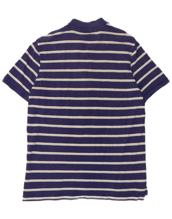 POLO RALPH LAUREN Polo Coupe Classique Homme Rayé Bleu Marine Moyen