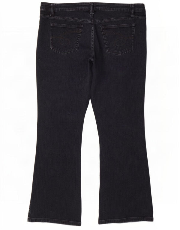 Marks & Spencer Jean bootcut autographe pour femme UK 22 3XL W42 L31 Noir