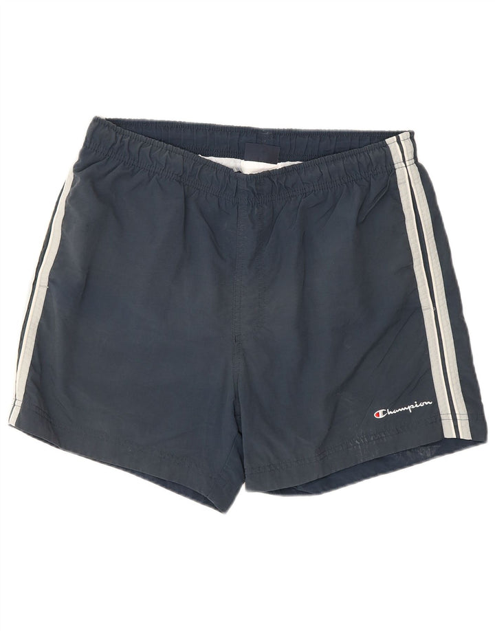 CHAMPION Short de Sport Homme Grand Bleu Marine Polyester