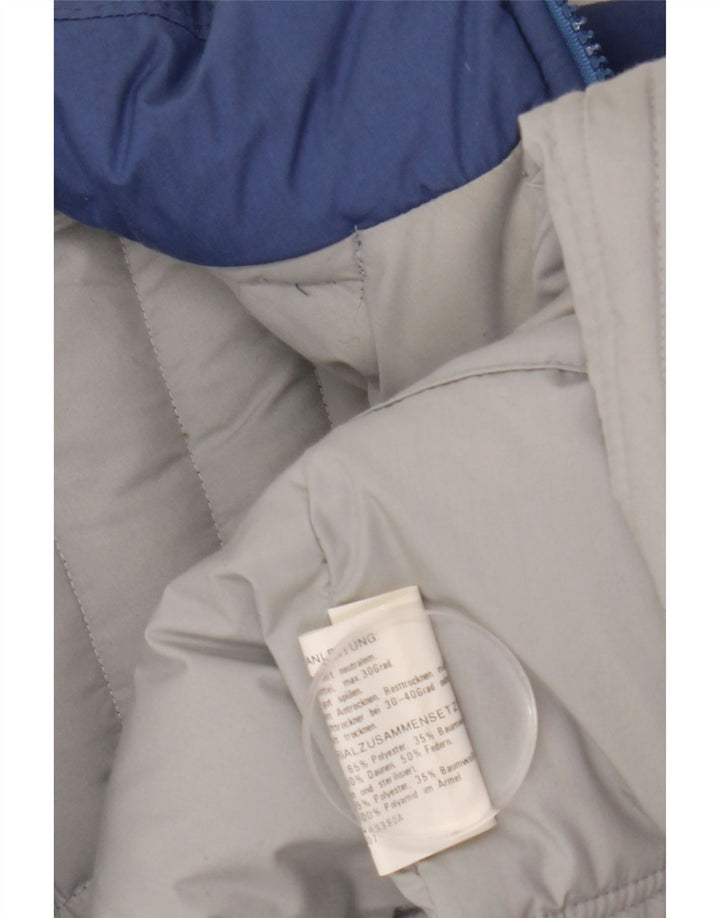 VINTAGE Veste matelassée homme IT 48 Bleu Moyen Polyester