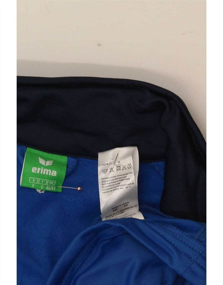 Erima Veste de survêtement pour homme UK 46/48 2XL Bleu Colourblock