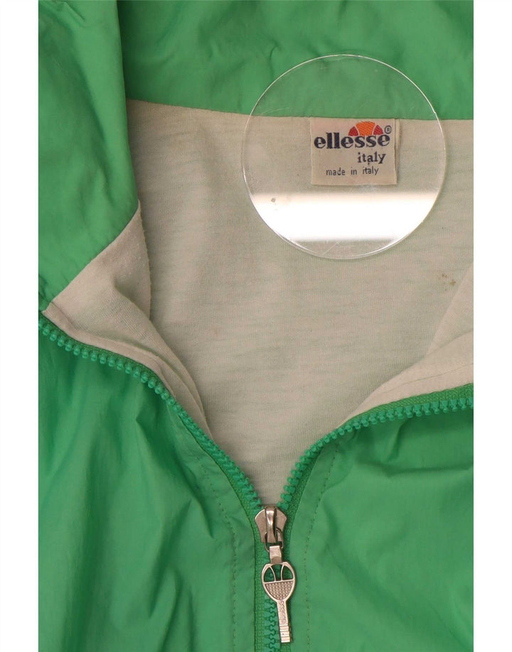 Ellesse Veste de Survêtement Homme Vert Moyen Colourblock