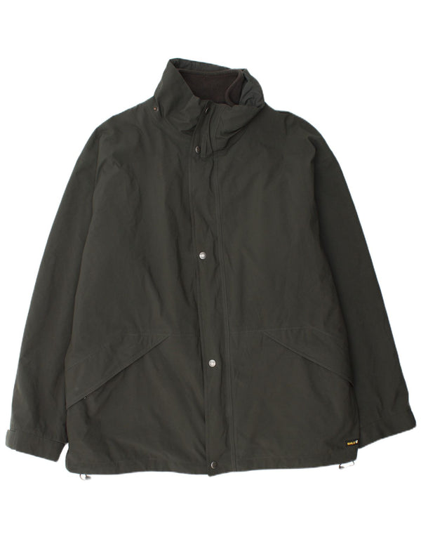 Bailo Veste coupe-vent pour homme UK 44 2XL Vert Polyester