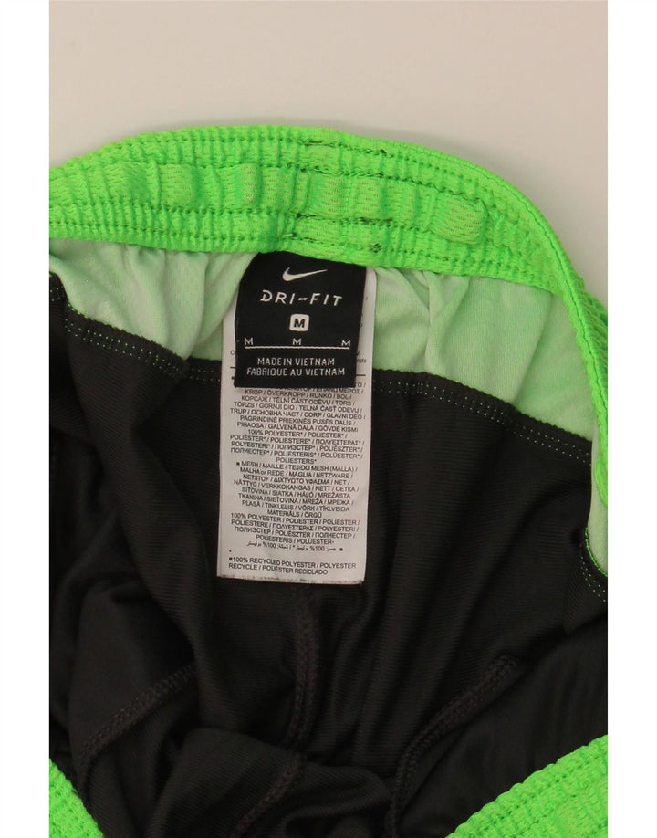 Pantalon de survêtement Nike Dri Fit pour femme UK 12 Gris moyen Colourblock