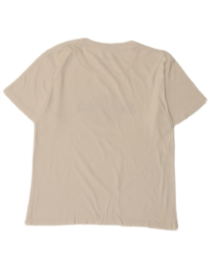 Hard Rock Cafe Dublin Graphic T-Shirt Top UK 18 XL Coton Blanc