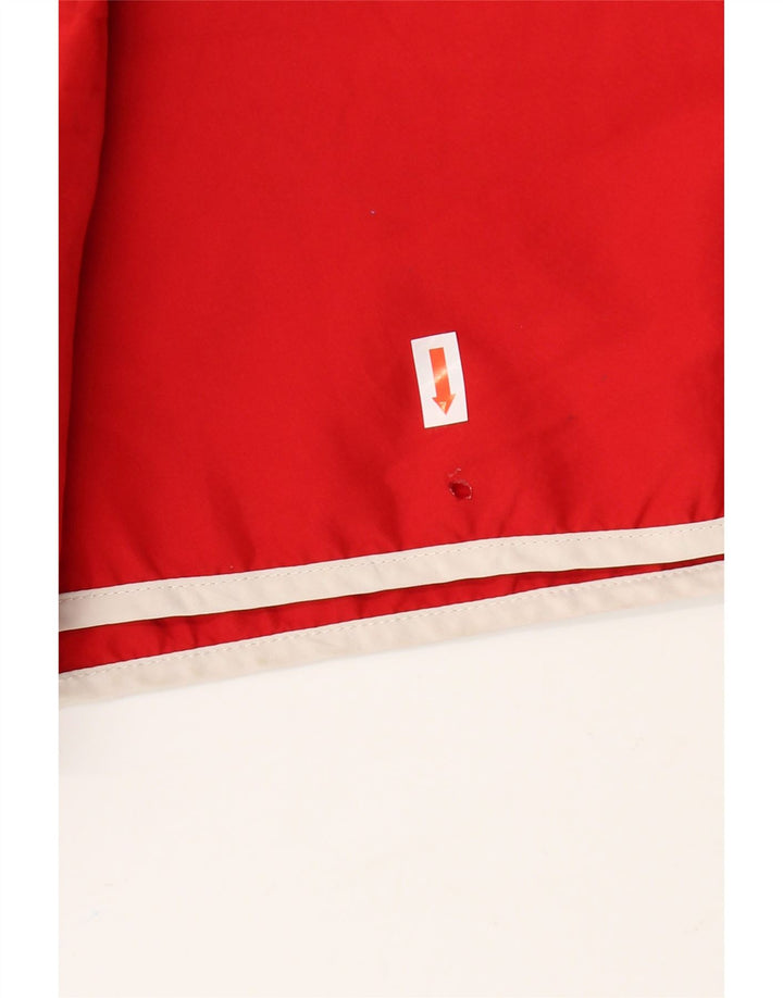 Nike Short de sport pour femme UK 8/10 Petit Rouge Polyester