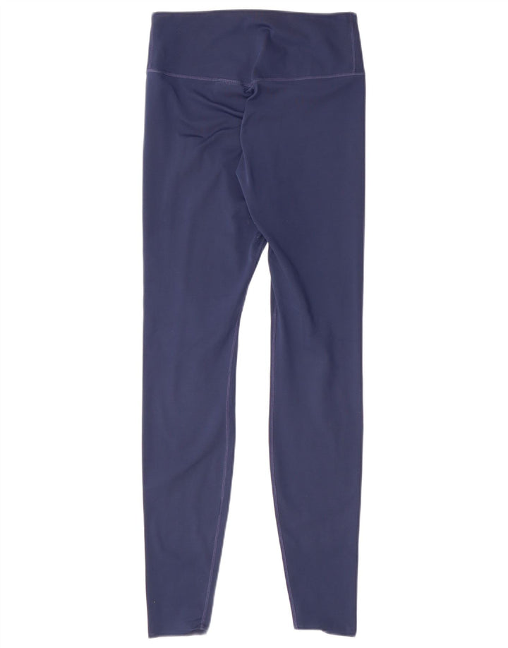 NIKE Legging Dri Fit pour femme UK 10 Small Bleu marine Polyester