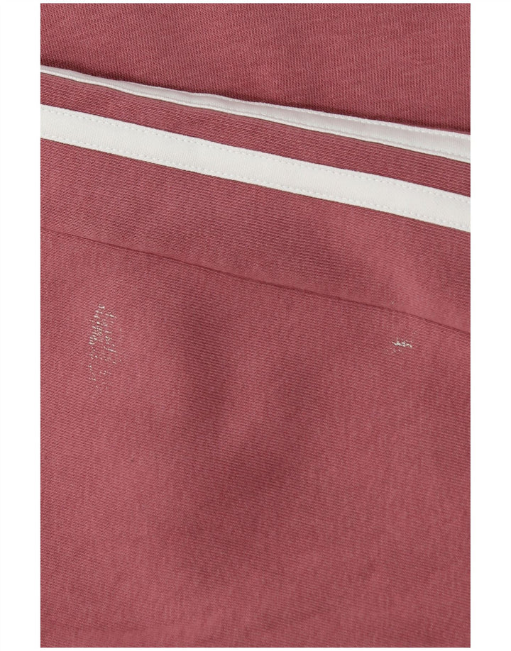 Adidas Sweat-shirt pour homme en coton rose Taille L