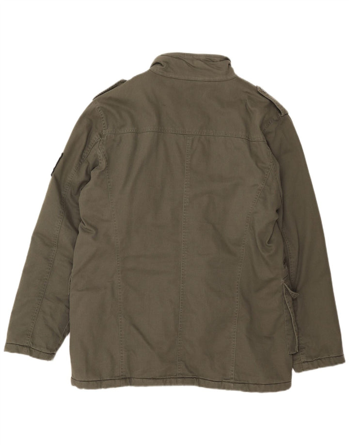 Muchmore Veste Militaire Homme UK 42 XL Kaki Coton