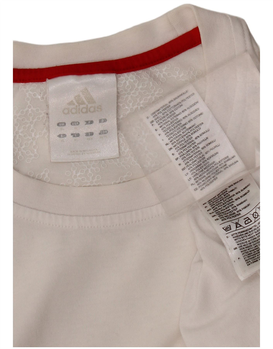 Adidas T-Shirt Homme Top XL Coton Blanc