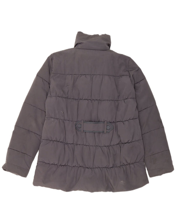 Max & Co. Veste matelassée pour homme UK 14 Large Bleu Marine Polyester