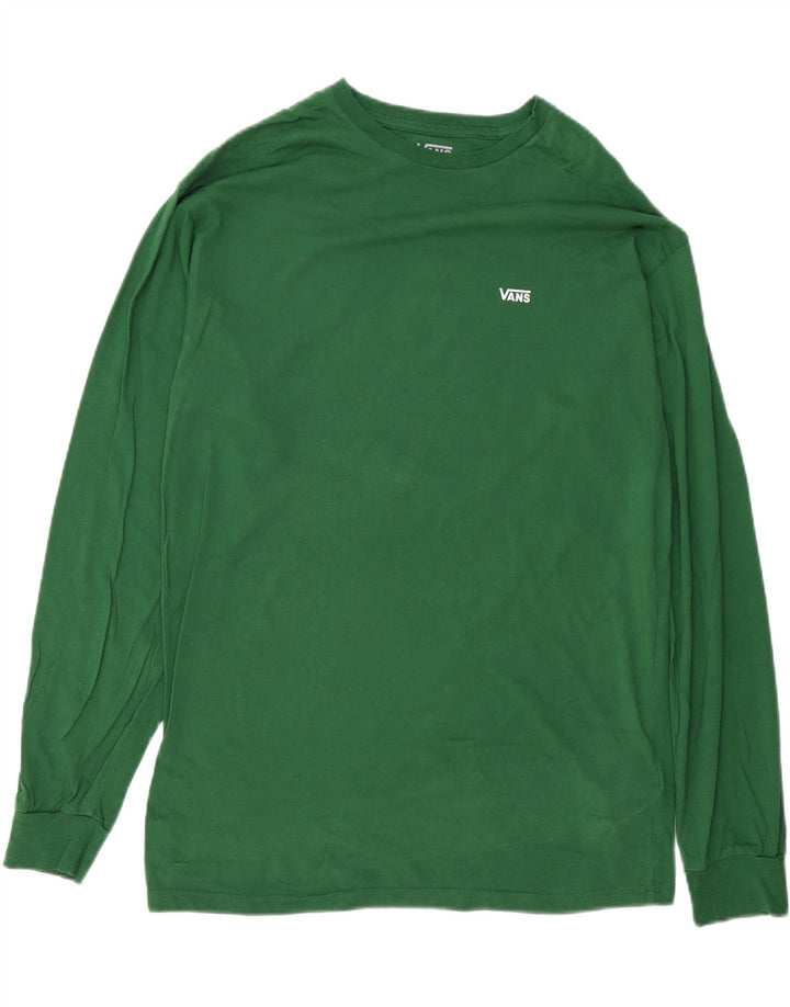 Vans Haut coupe classique à manches longues pour homme en coton vert grand