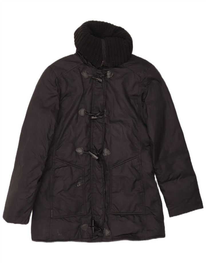 Calvin Klein Jeans Manteau rembourré pour femme UK 14 Medium Noir