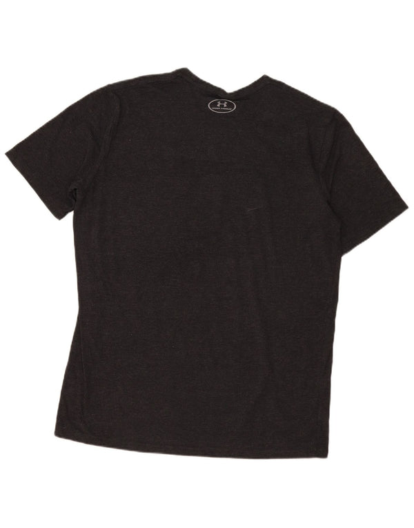 Under Armour Heat Gear Graphic T-Shirt Homme Grand Noir