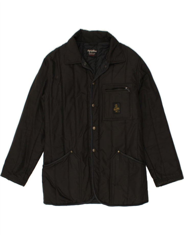 REFRIGIWEAR Veste matelassée pour hommes UK 44 2XL Noir Polyester