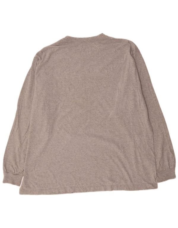 Reebok Haut à manches longues New Orleans Saints Graphic pour homme 2XL Gris moucheté