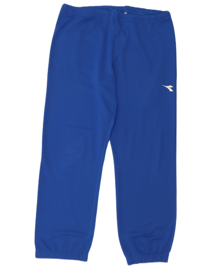 Diadora Pantalon De Survêtement Joggers Large Bleu Polyester Homme