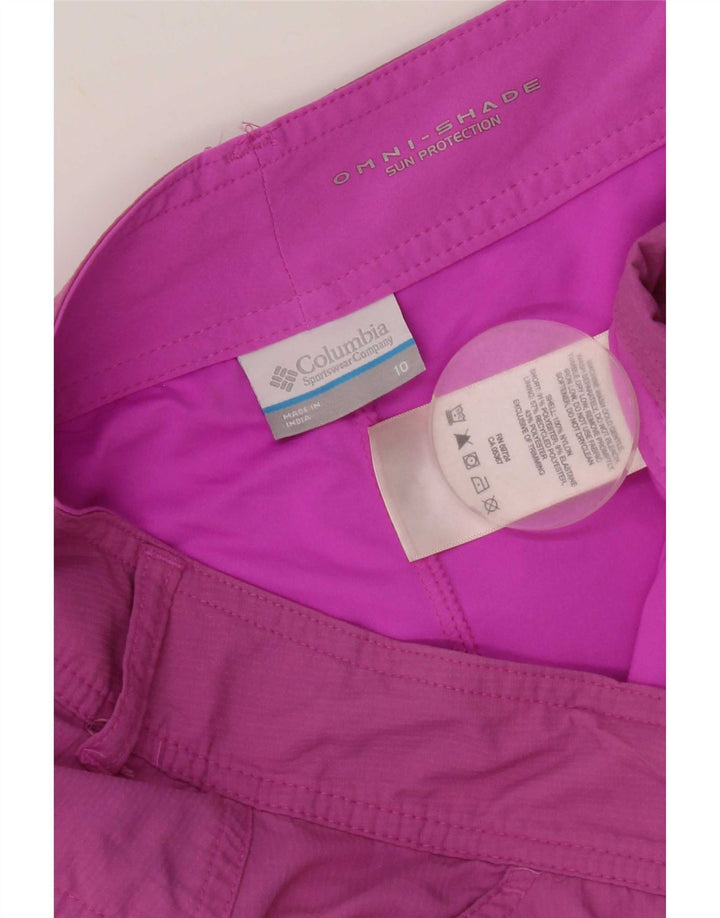Columbia Jupe-short Omni-Shade pour femme US 10 Large Rose Nylon